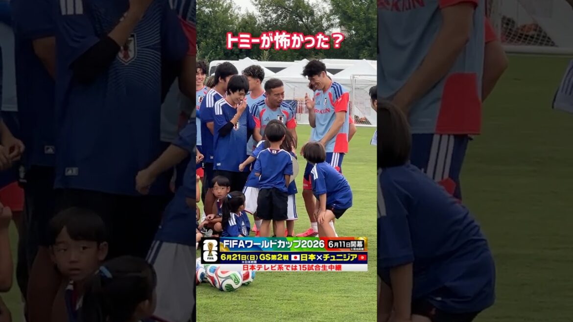 [Photo shoot]Tomiyasu is in a big pinch, Nagatomo & Kubo help out #Soccer #Japan Soccer National Team #FIFA World Cup 2026 #Takehiro Tomiyasu #Yuto Nagatomo #Takefusa Kubo