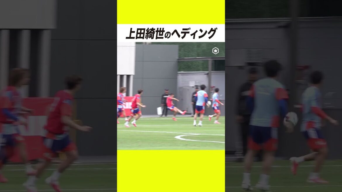 Kiyo Ueda scores a solid goal with a header