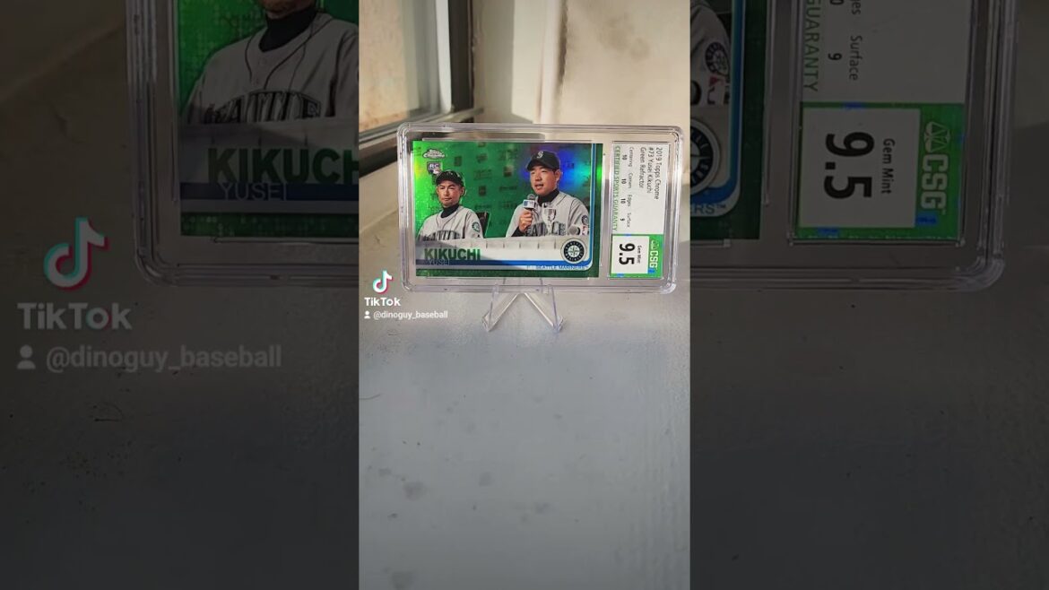 Found out I could upgrade my Ichiro PC by picking up a Yusei Kikuchi Rookie card Found out I could upgrade my Ichiro PC by picking up a Yusei Kikuchi Rookie card