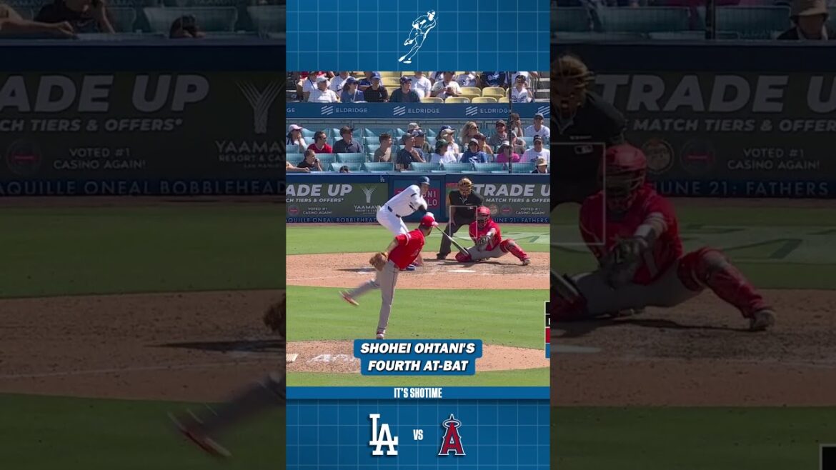 Shohei Ohtani's Fourth At-Bat VS Angels Game 3