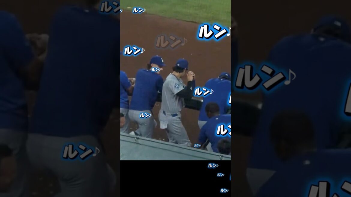 Dodgers Shohei Otani imitates players Dodgers Shohei Otani imitates players