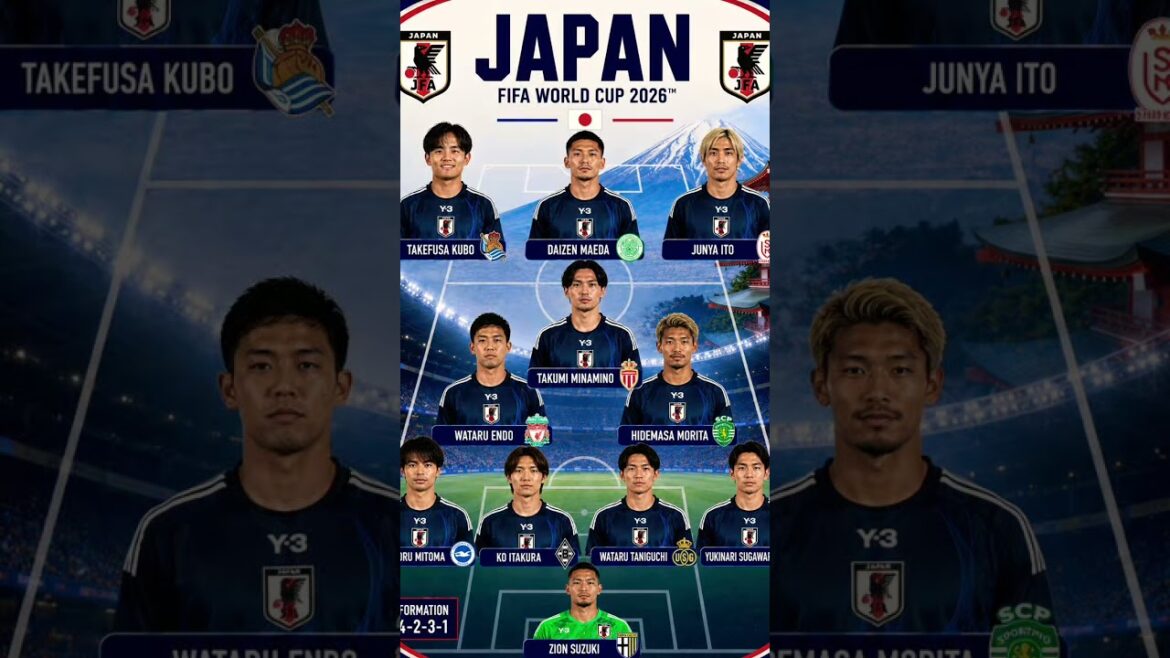 Don’t Sleep On Japan’s World Cup 2026 Squad โ They Are DANGEROUS! ๐ฏ๐ต๐คโฝ#shorts Don't Sleep On Japan's World Cup 2026 Squad โ They Are DANGEROUS! ๐ฏ๐ต๐คโฝ#shorts