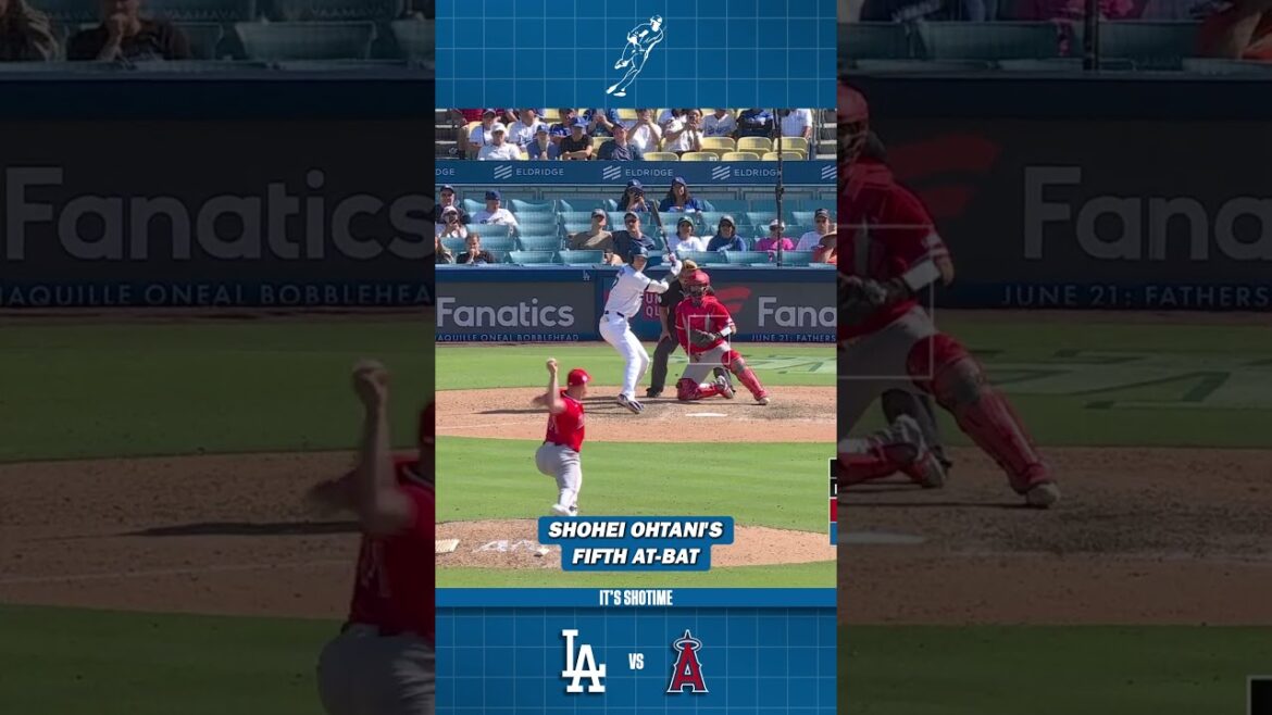 Shohei Ohtani's Fifth At-Bat VS Angels Game 3