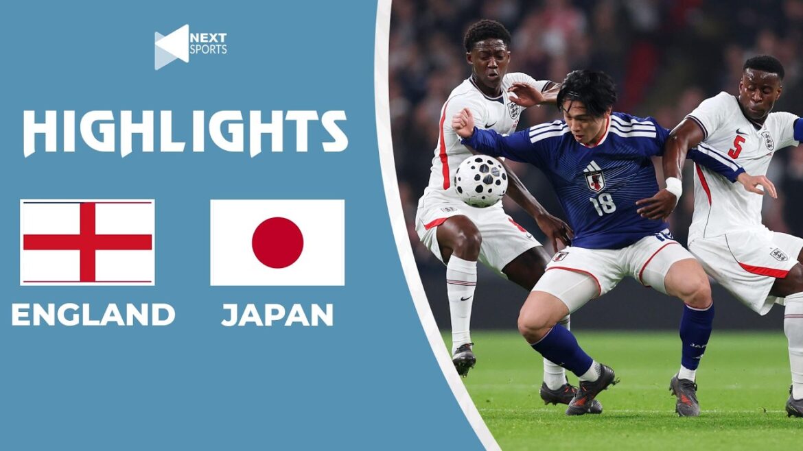 Highlights England vs Japan | Thrilling Clash Between Football Giants Highlights England vs Japan | Thrilling Clash Between Football Giants