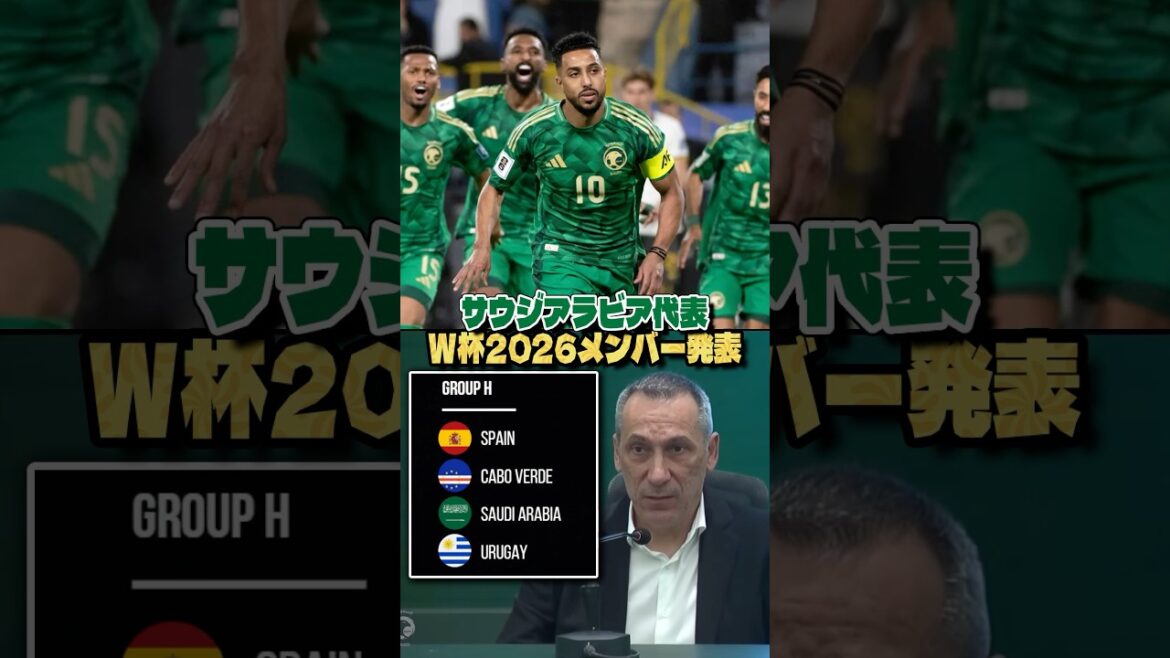 Saudi Arabia National Team announces World Cup 2026 squad #Soccer #World Cup2026 #Saudi Arabia National Team Saudi Arabia National Team announces World Cup 2026 squad #Soccer #World Cup2026 #Saudi Arabia National Team