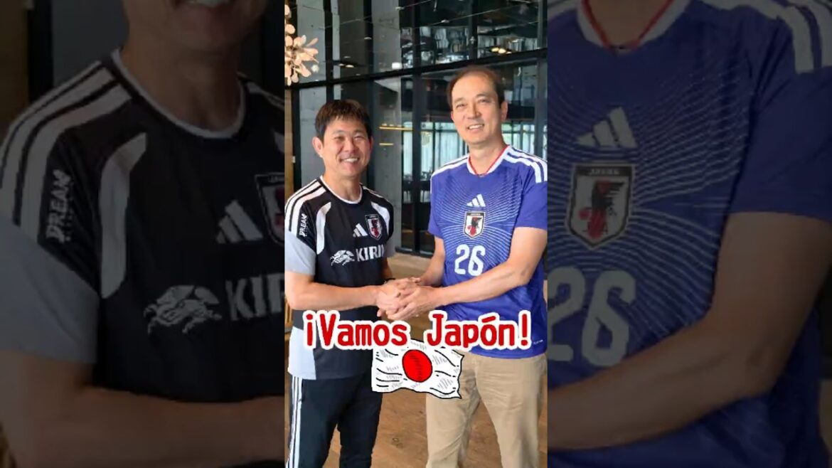 The Japanese National Team is very happy for the support and affection of the Mexicans 🇲🇽!!