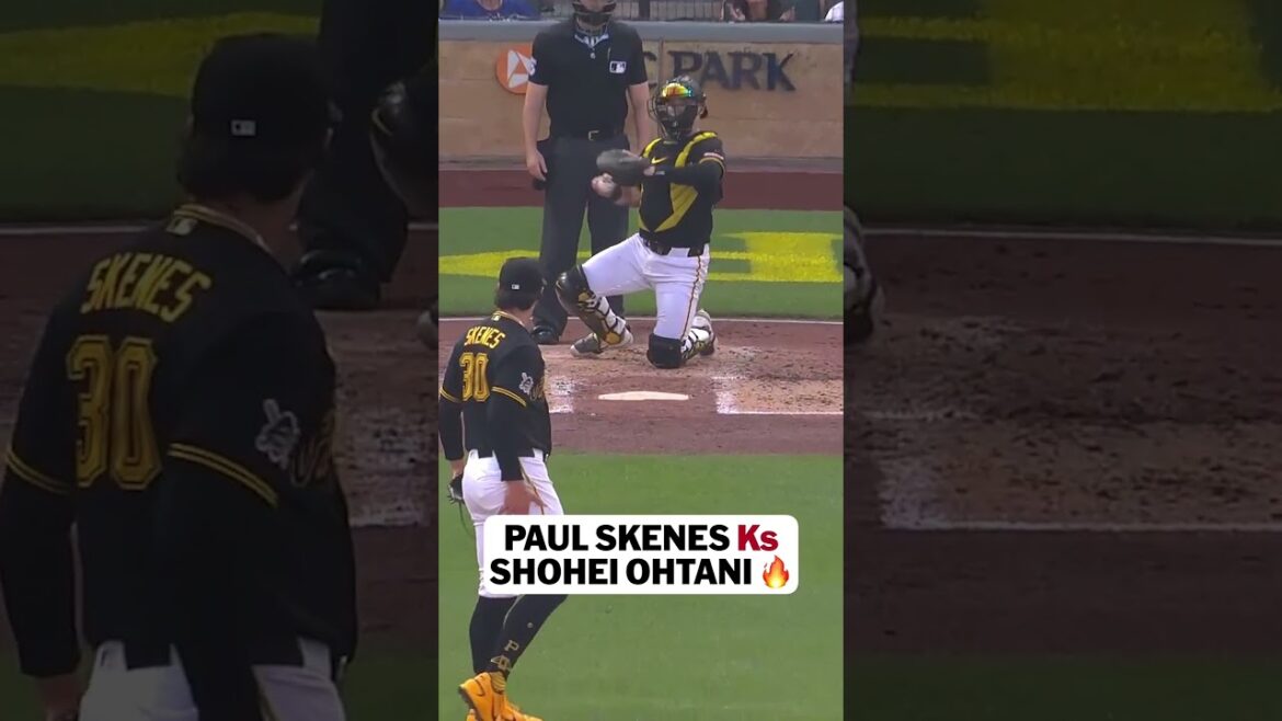 Paul Skenes strikes out Shohei Ohtani with some high heat ๐ฎโ๐จ Paul Skenes strikes out Shohei Ohtani with some high heat ๐ฎโ๐จ