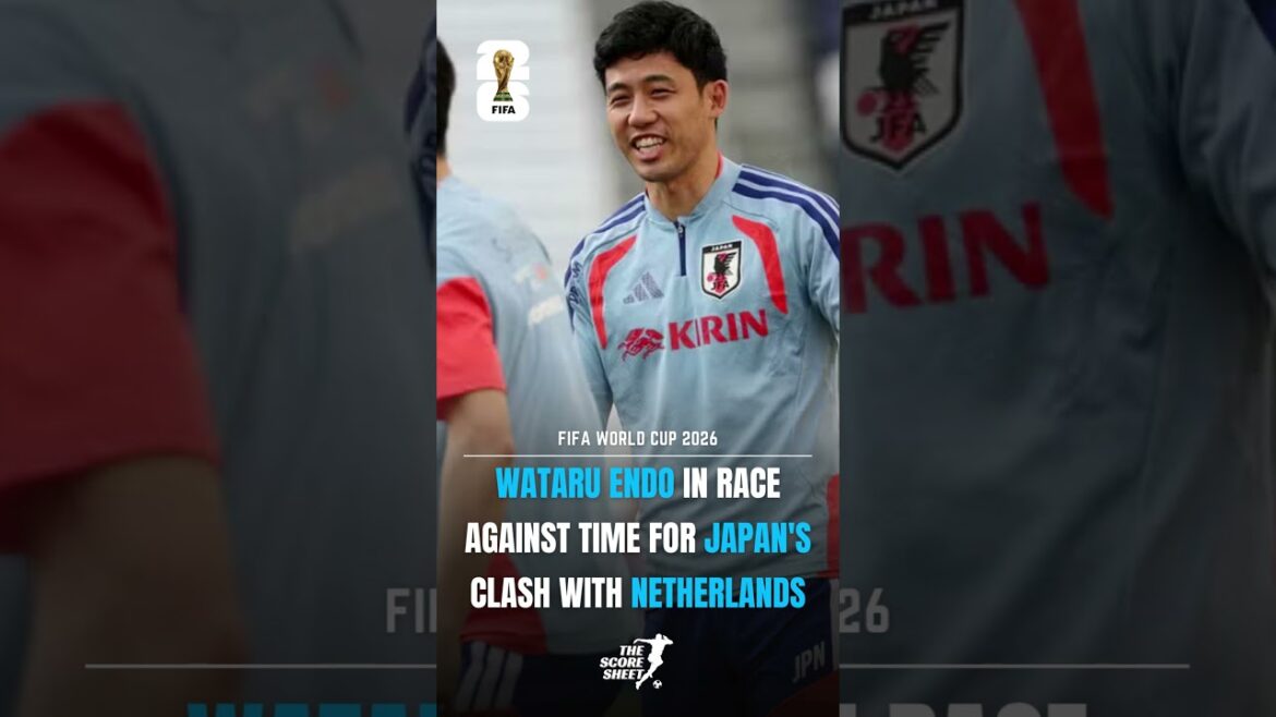 π¨ Wataru Endo in Race Against Time for Japan’s Clash with Netherlands! π―π΅β½ π¨ Wataru Endo in Race Against Time for Japan's Clash with Netherlands! π―π΅β½