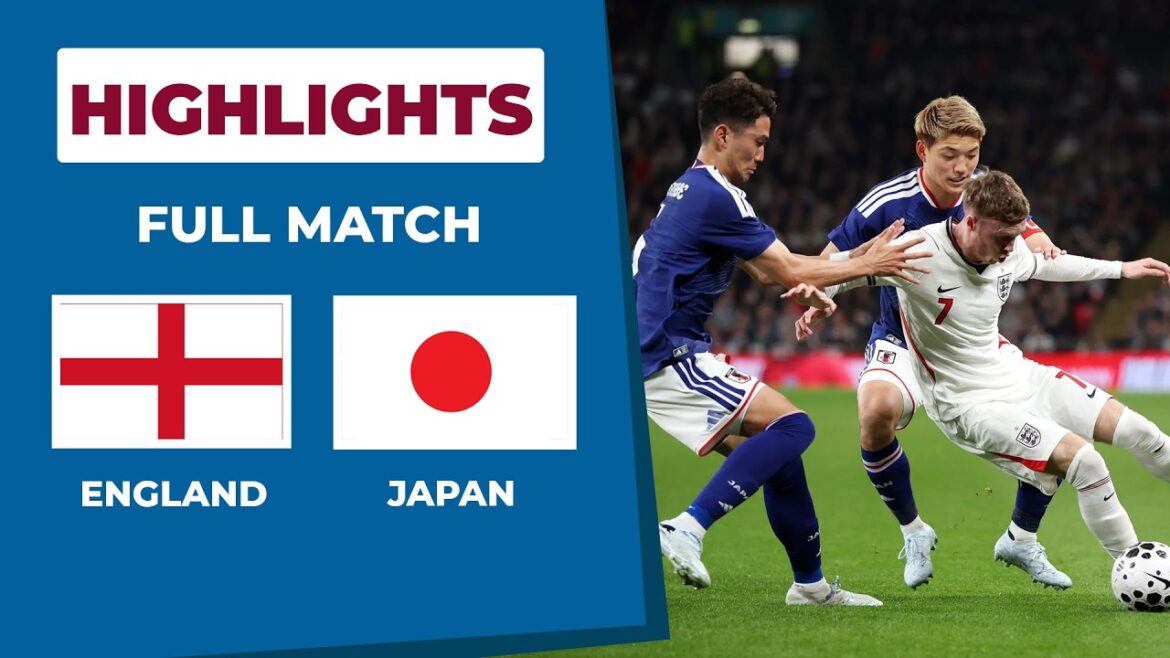 Japan vs England | Football Excellence from Start to Finish Japan vs England | Football Excellence from Start to Finish