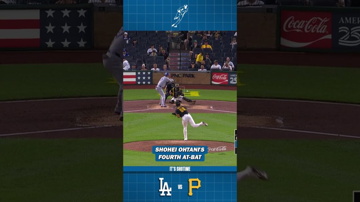 Shohei Ohtani's Fourth At-Bat VS Pirates Game 1