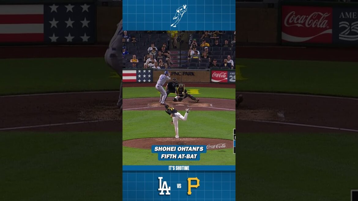 Shohei Ohtani's Fifth At-Bat VS Pirates Game 1