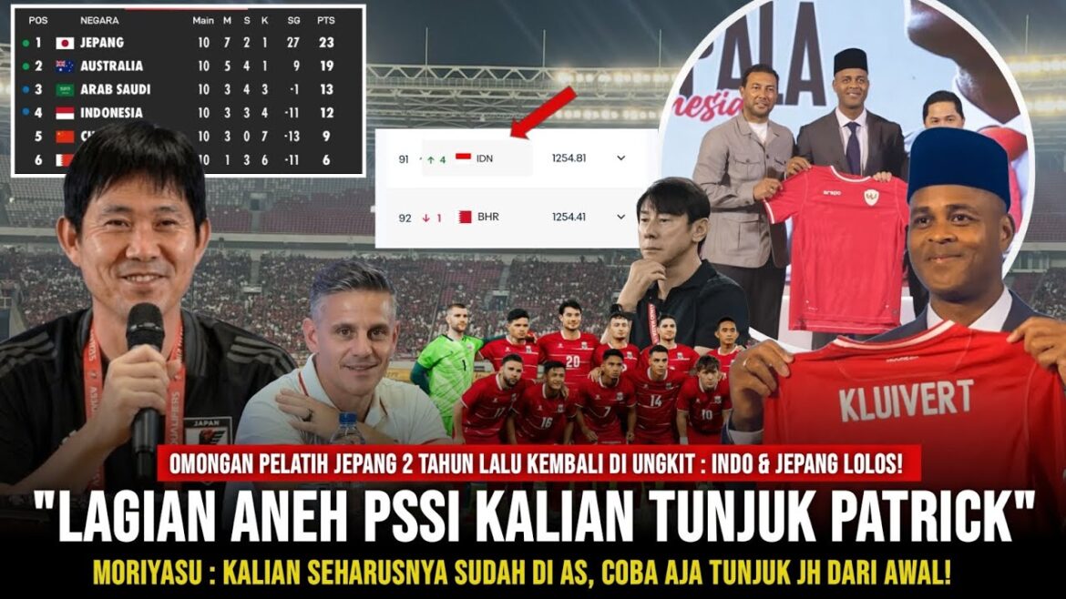 "Your PSSI is strange, why didn't you appoint JH at the start?" Moriyasu's words 2 years ago are proof, the aura is DIFFERENT!