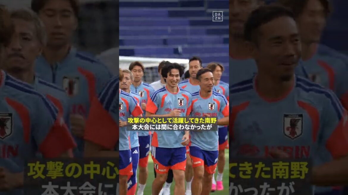[28th warrior🇯🇵]#Takumi Minamino joins as a “mentor”!! “If I can give something good back to the team” #FIFA World Cup #If you want to really enjoy it, go to DAZN #Japan National Soccer Team