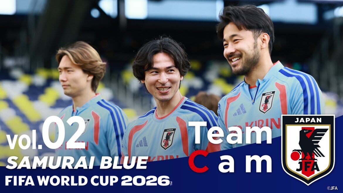 Team Cam vol.02 | Arrived at the campsite in Nashville #Takumi Minamino also joins the team and prepares | SAMURAI BLUE | FIFA World Cup 2026™