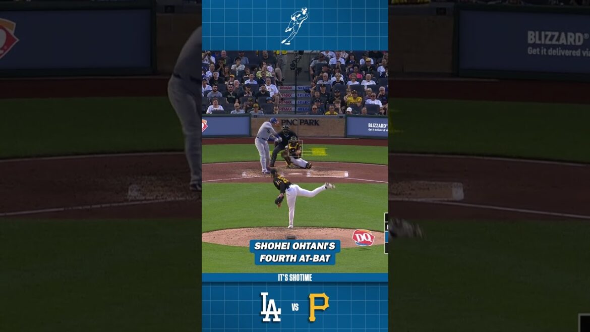 Shohei Ohtani's Fourth At-Bat VS Pirates Game 2