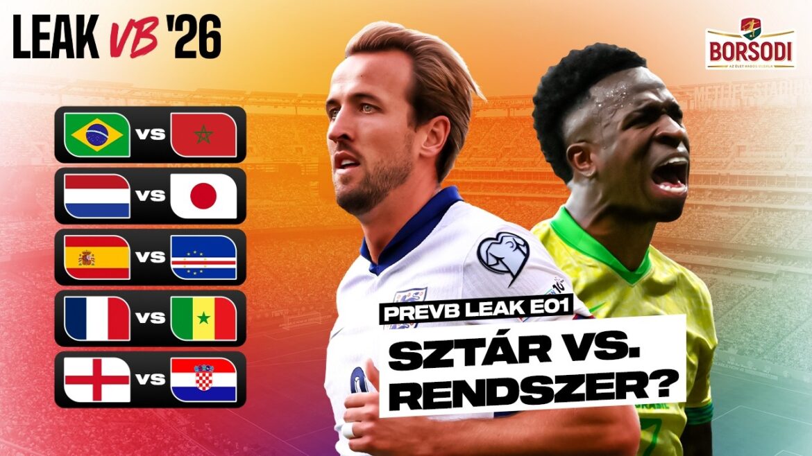 Brazil-Morocco, England-Croatia and the opening round of the World Cup | PREVB LEAK E01 Brazil-Morocco, England-Croatia and the opening round of the World Cup | PREVB LEAK E01
