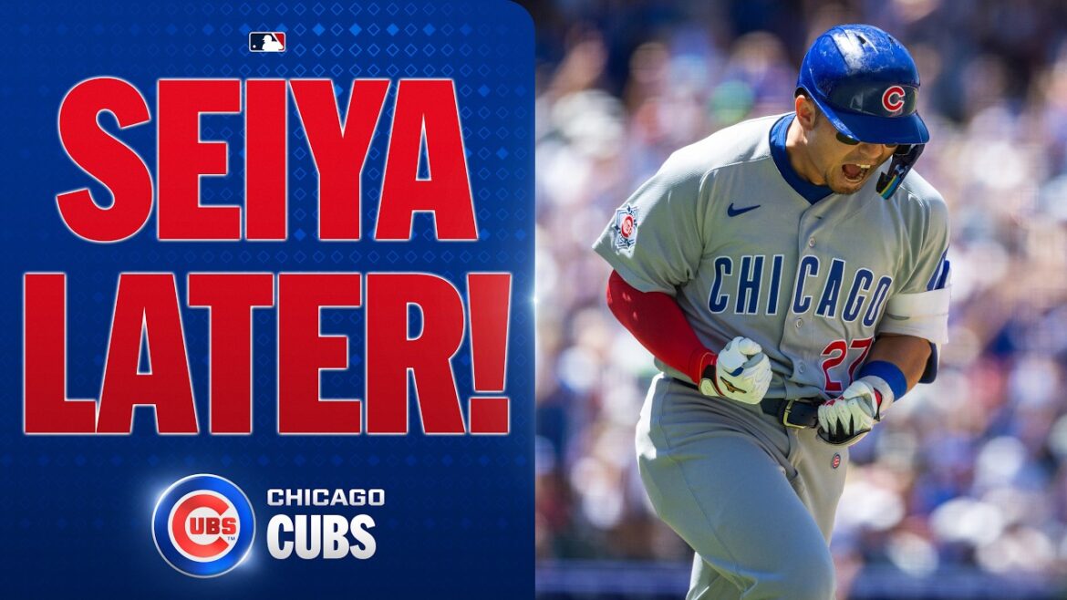 Seiya Suzuki hits a GRAND SLAM for the Cubs! 🐻 (10th homer of the year!) | MLB Highlights Seiya Suzuki hits a GRAND SLAM for the Cubs! 🐻 (10th homer of the year!) | MLB Highlights