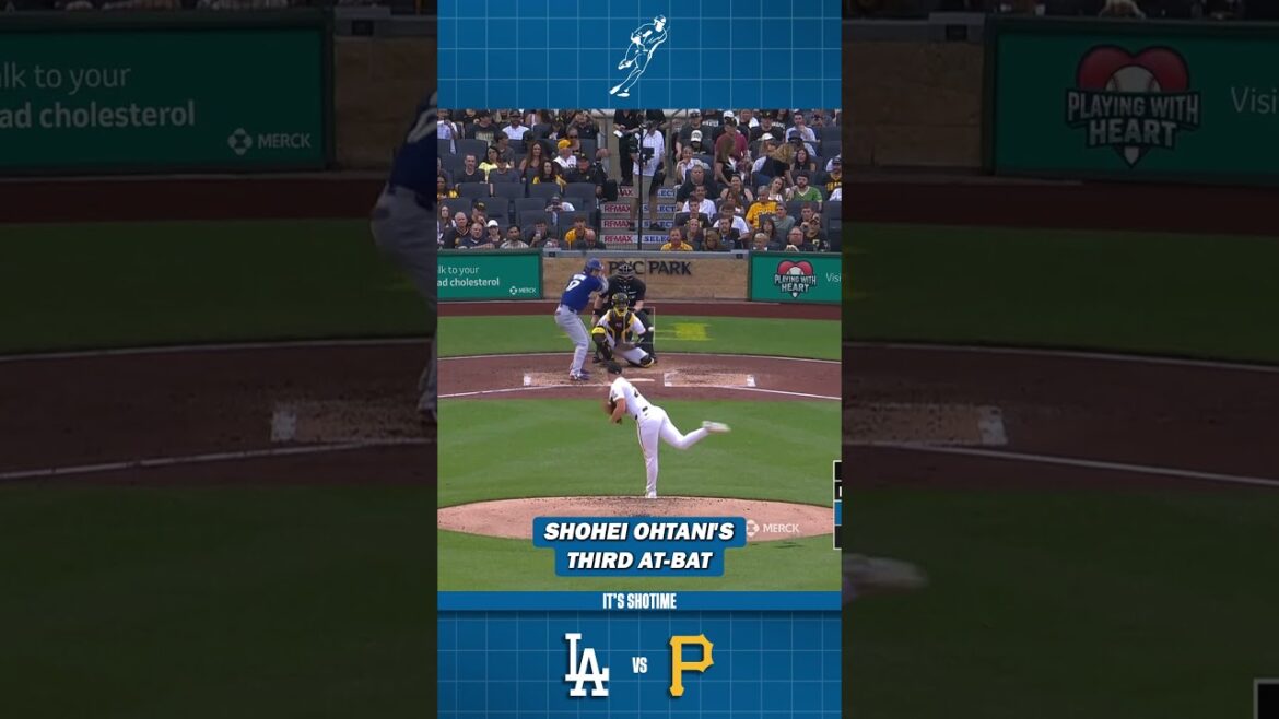 Shohei Ohtani's Third At-Bat VS Pirates Game 3
