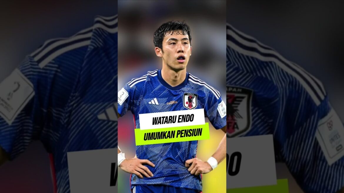 Wataru Endo Retires from Japanese National Team, Injury Ends Captain’s Journey Wataru Endo Retires from Japanese National Team, Injury Ends Captain's Journey