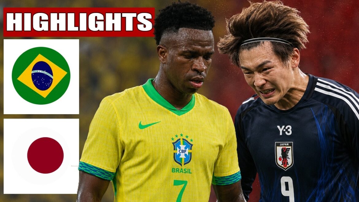 Ueda Seals Historic Comeback Win | Japan 3-2 Brazil | International Friendly 2025 Ueda Seals Historic Comeback Win | Japan 3-2 Brazil | International Friendly 2025