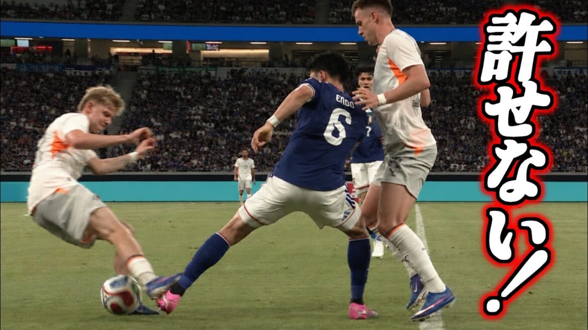 Icelander injured Wataru Endo just before the World Cup