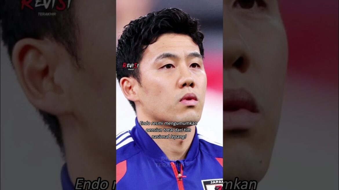 Injured before the Pildun, Endo immediately chose to retire from the Japanese National Team! 😳 Injured before the Pildun, Endo immediately chose to retire from the Japanese National Team! 😳