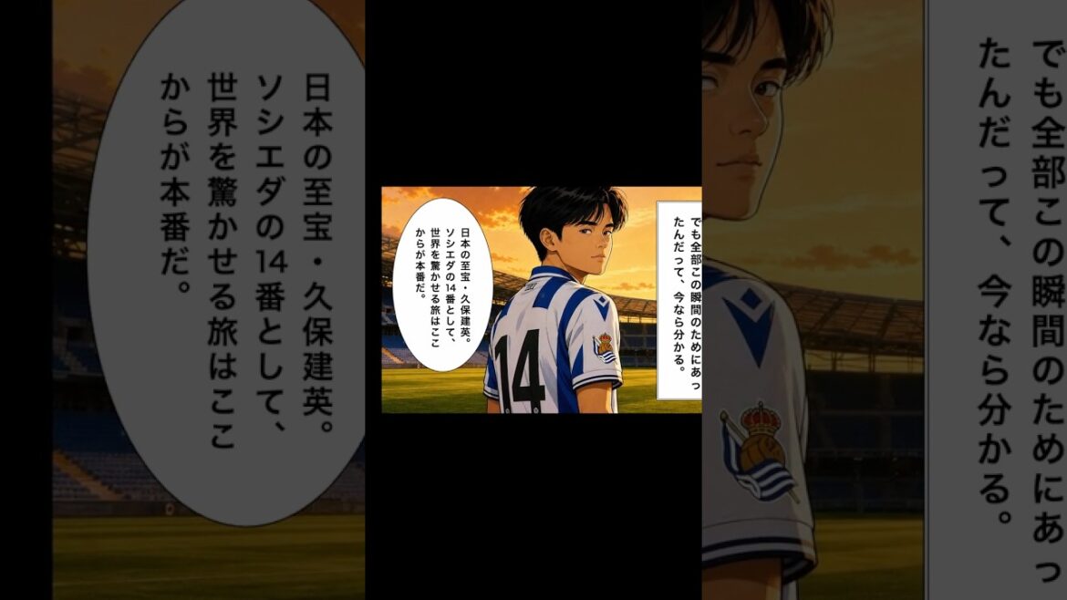 Takefusa Kubo, Barça MVP at the age of 8 → Drifting in 4 clubs → Path of awakening to number 14 #shorts