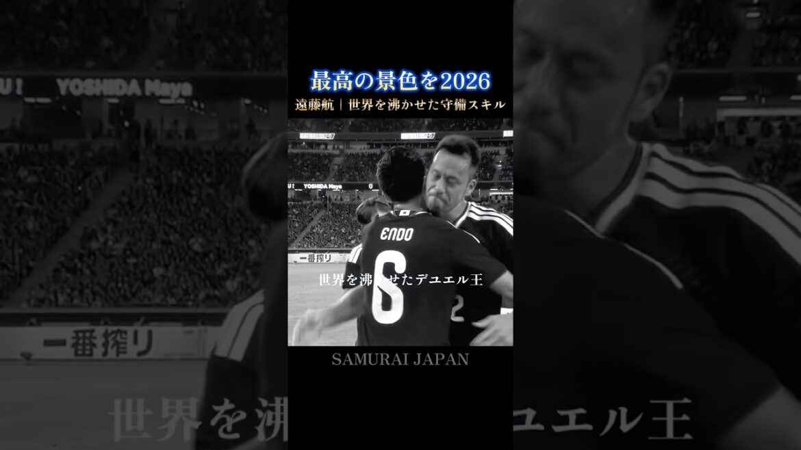 The best view 🇯🇵 Retired from shock, duel king Wataru Endo's soulful defense showed at the World Cup #Japan National Team #W Cup