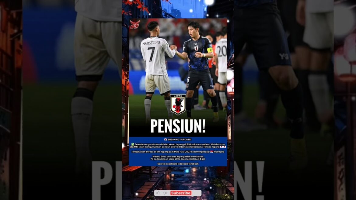 🇯🇵🥲 Wataru Endo withdrew from the Japanese national team in the Pildun due to injury, now he has also retired