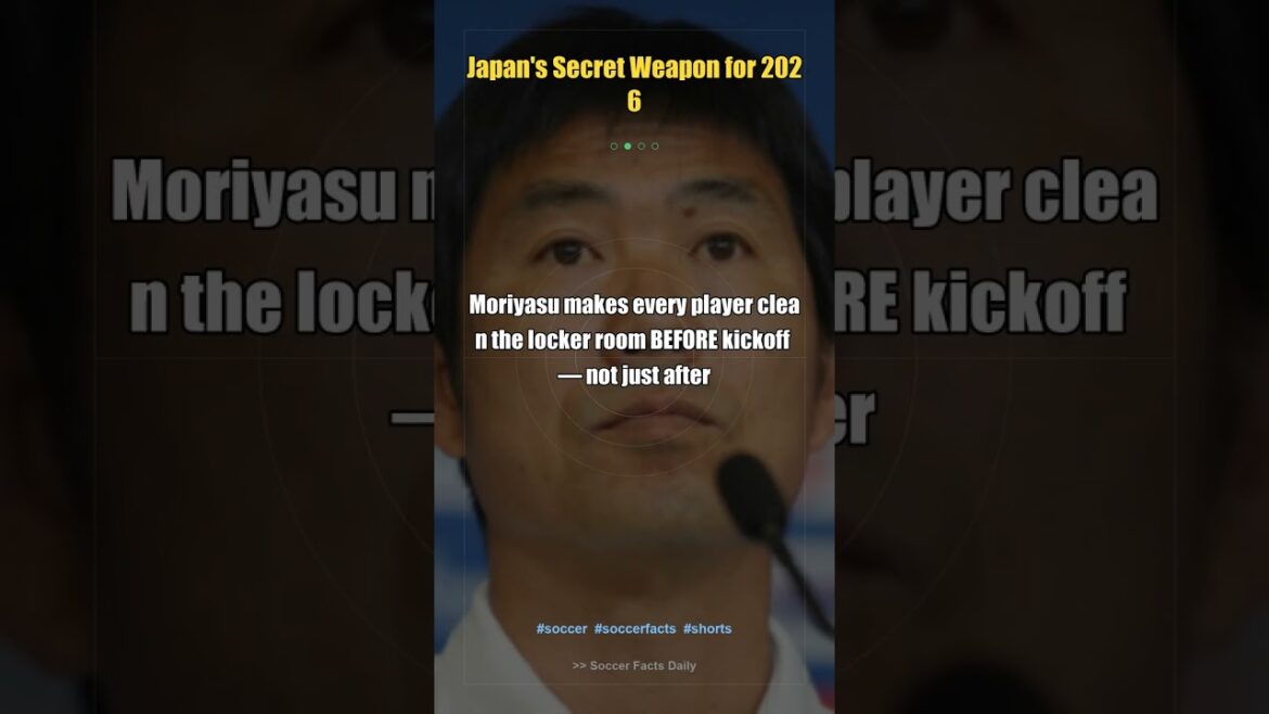 Japan's BIZARRE Pre-Game Ritual That Destroyed Germany & Spain 🇯🇵🤯 #Shorts