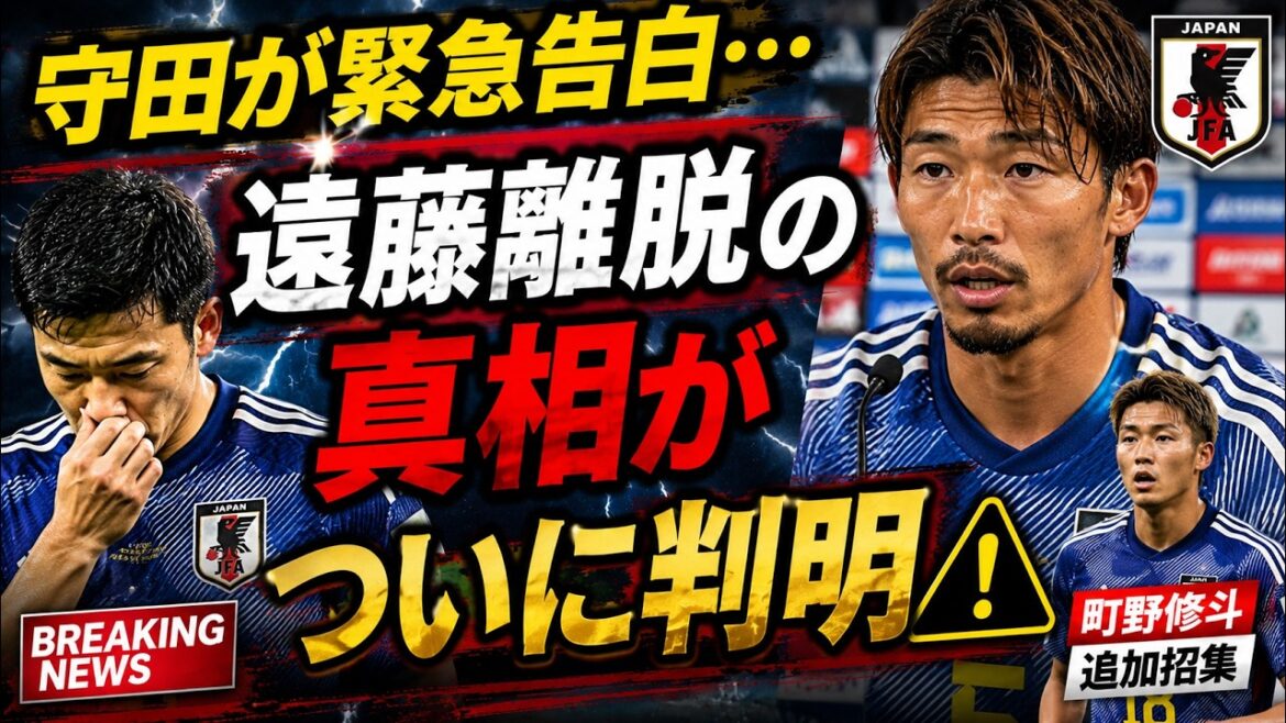 [Urgent statement]Hidemasa Morita mentions the truth behind Wataru Endo's departure! Additional call-up of Shuto Machino shakes up the Japanese national team[World Cup final qualifiers]
