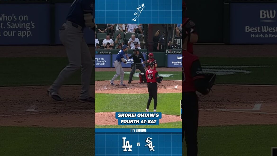 Shohei Ohtani's Fourth At-Bat VS White Sox Game 2