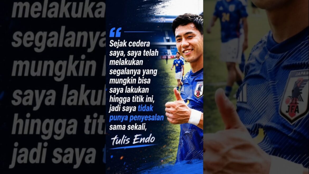 🚨Japan's worst case scenario... Wataru Endo is officially out 🤯