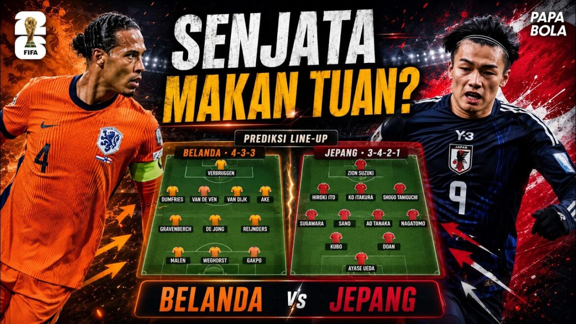 Netherlands vs Japan Preview: Striker from the Dutch League Ready to Punish Oranje - 2026 World Cup