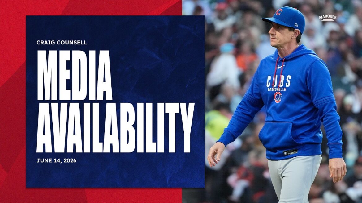 CRAIG COUNSELL: Seiya Suzuki OUT of the lineup today | Cubs Locker Room Sound (6/14/2026) CRAIG COUNSELL: Seiya Suzuki OUT of the lineup today | Cubs Locker Room Sound (6/14/2026)