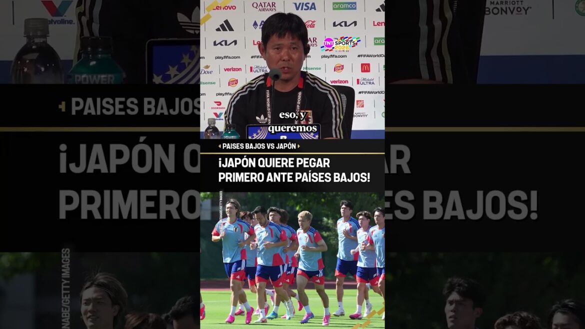 JAPAN HAS VERY CLEAR ITS IDEA TO FACE THE NETHERLANDS AT THE START OF THE WORLD CUP! #Shorts JAPAN HAS VERY CLEAR ITS IDEA TO FACE THE NETHERLANDS AT THE START OF THE WORLD CUP! #Shorts