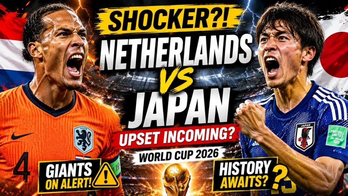 Netherlands vs Japan SHOCKER?! Upset Incoming in World Cup 2026 #FIFAWorldCup #NEDvsJPN #fifa26 Netherlands vs Japan SHOCKER?! Upset Incoming in World Cup 2026 #FIFAWorldCup #NEDvsJPN #fifa26