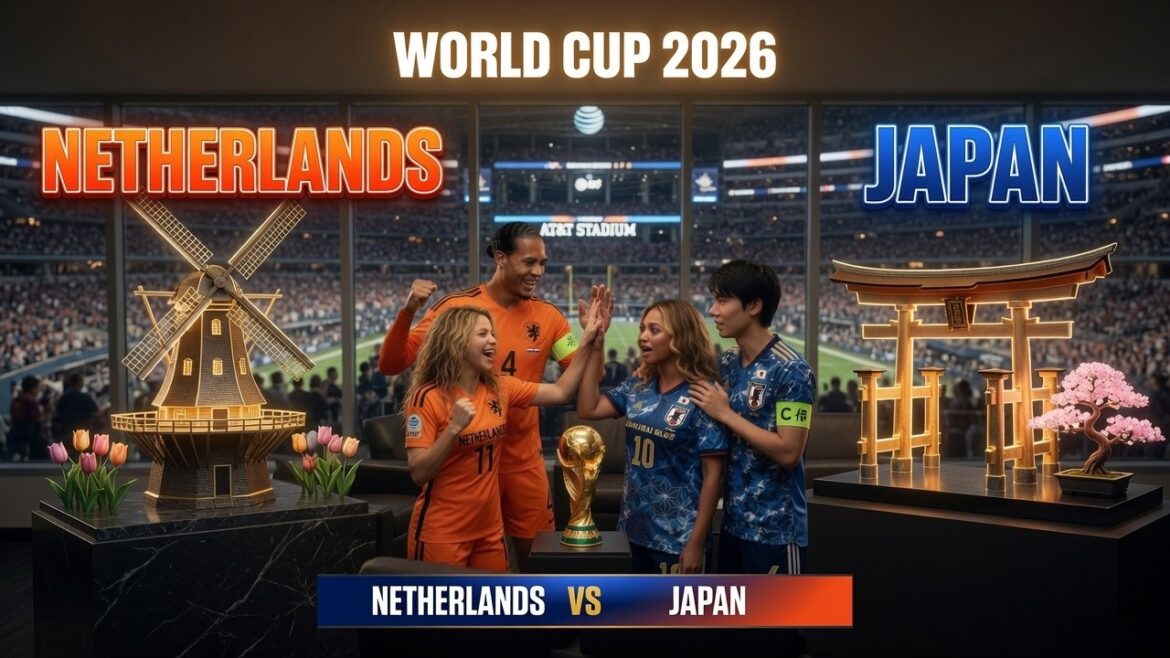 SHAKIRA & BEYONCÉ SHOCK THE WORLD! Netherlands vs. Japan 2-2 Epic match at AT&T Stadium!