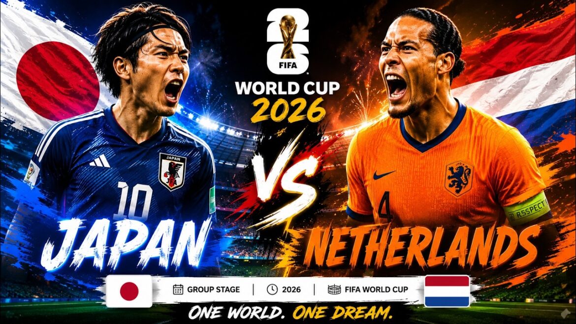 🔴 FIFA World Cup 2026 LIVE: JAPAN vs NETHERLANDS Football Game LIVE From Dallas, Texas 🔴 FIFA World Cup 2026 LIVE: JAPAN vs NETHERLANDS Football Game LIVE From Dallas, Texas