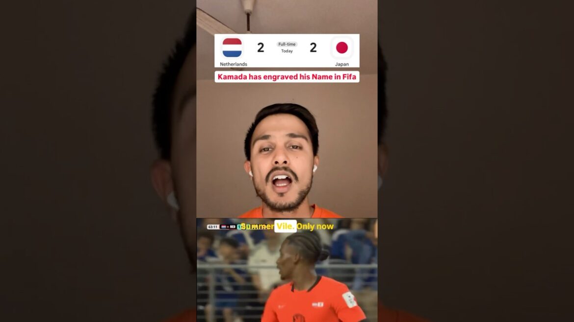 Daichi Kamada has owned the game at 88th minute of the play against Netherlands #fifaworldcup2026 Daichi Kamada has owned the game at 88th minute of the play against Netherlands #fifaworldcup2026