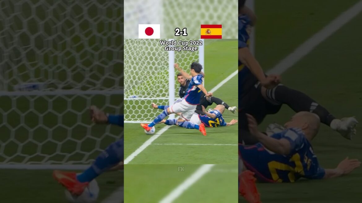 Japan vs Spain World Cup 2022