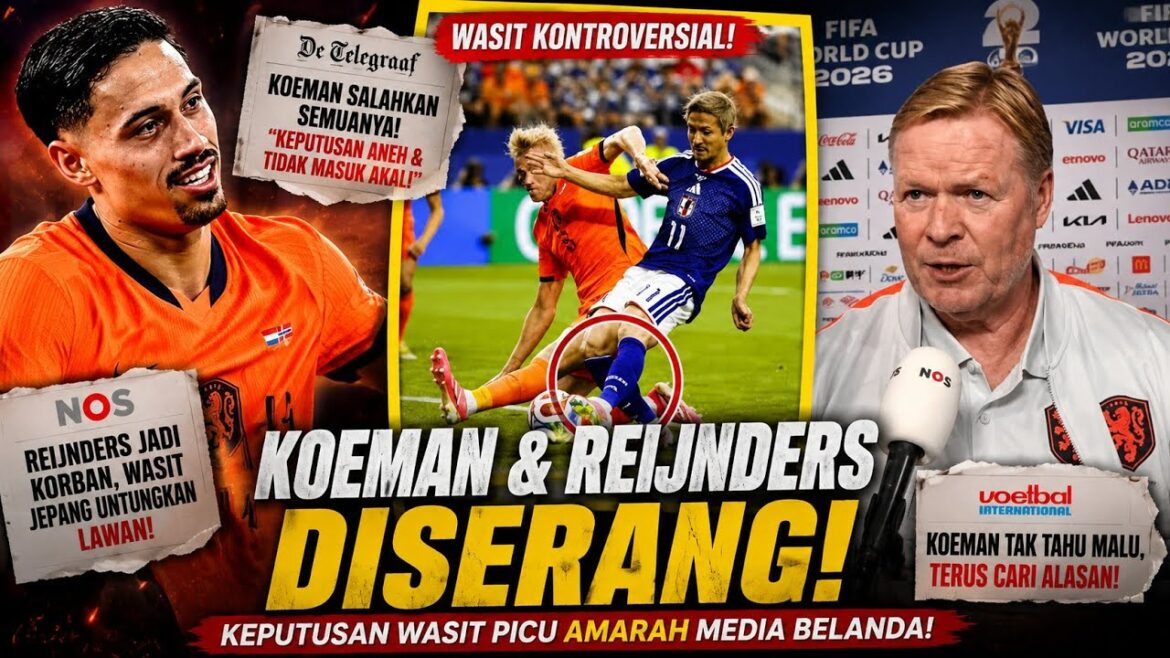 DUTCH MEDIA RAMPAGE! Tijjani Reijnders was heavily criticized after the Netherlands was held back by Japan 2-2 DUTCH MEDIA RAMPAGE! Tijjani Reijnders was heavily criticized after the Netherlands was held back by Japan 2-2