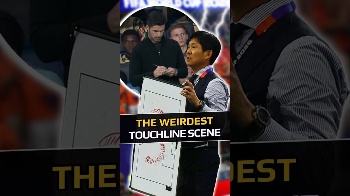 ARTETA Would Get Destroyed For This Whiteboard Trick #worldcup