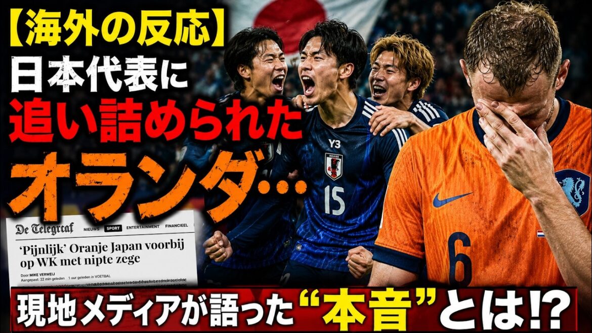 [Overseas Reaction]Netherlands cornered by the Japanese national team... What are the "true feelings" spoken by the local media? ? #Japan National Team #Samurai Blue #WorldCup #JapanFootball #Football