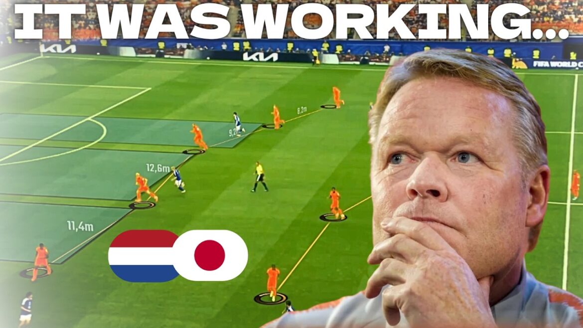 How Ronald Koeman's Tactics Solved Japan… Almost | Netherlands vs Japan World Cup Tactical Analysis