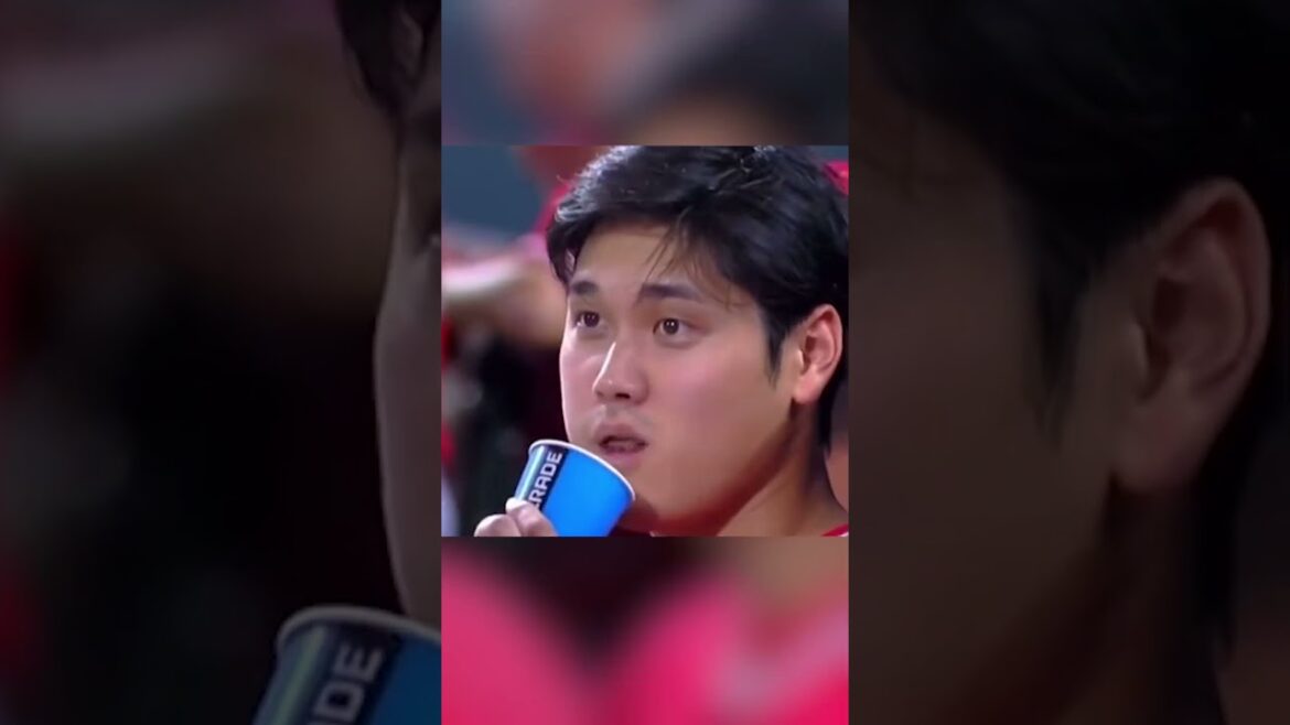 A man who moves the world with just one paper cup. Shohei Otani’s consideration for the environment is amazing🌱 A man who moves the world with just one paper cup. Shohei Otani's consideration for the environment is amazing🌱