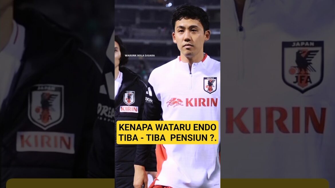 wataru endo suddenly retires😱 #wataruendo #liverpool #football #worldcup