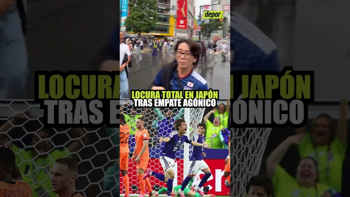 MADNESS IN TOKYO after KAMADA'S AGONIC GOAL in WORLD CUP 2026: JAPAN 2-2 NETHERLANDS | Sport