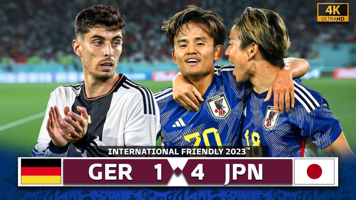 JAPAN DESTROYED GERMANY AT HOME AND PROVED THE WORLD CUP WIN WAS NO FLUKE 😱🔥 FRIENDLY 2023 [4K]