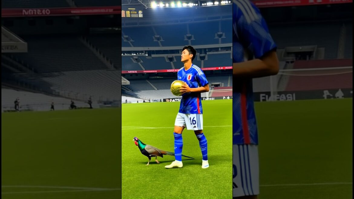 Takehiro Tomiyasu Walking with The Green Pheasant #goalhighlights #ai #worldcup2026 #tomiyasu